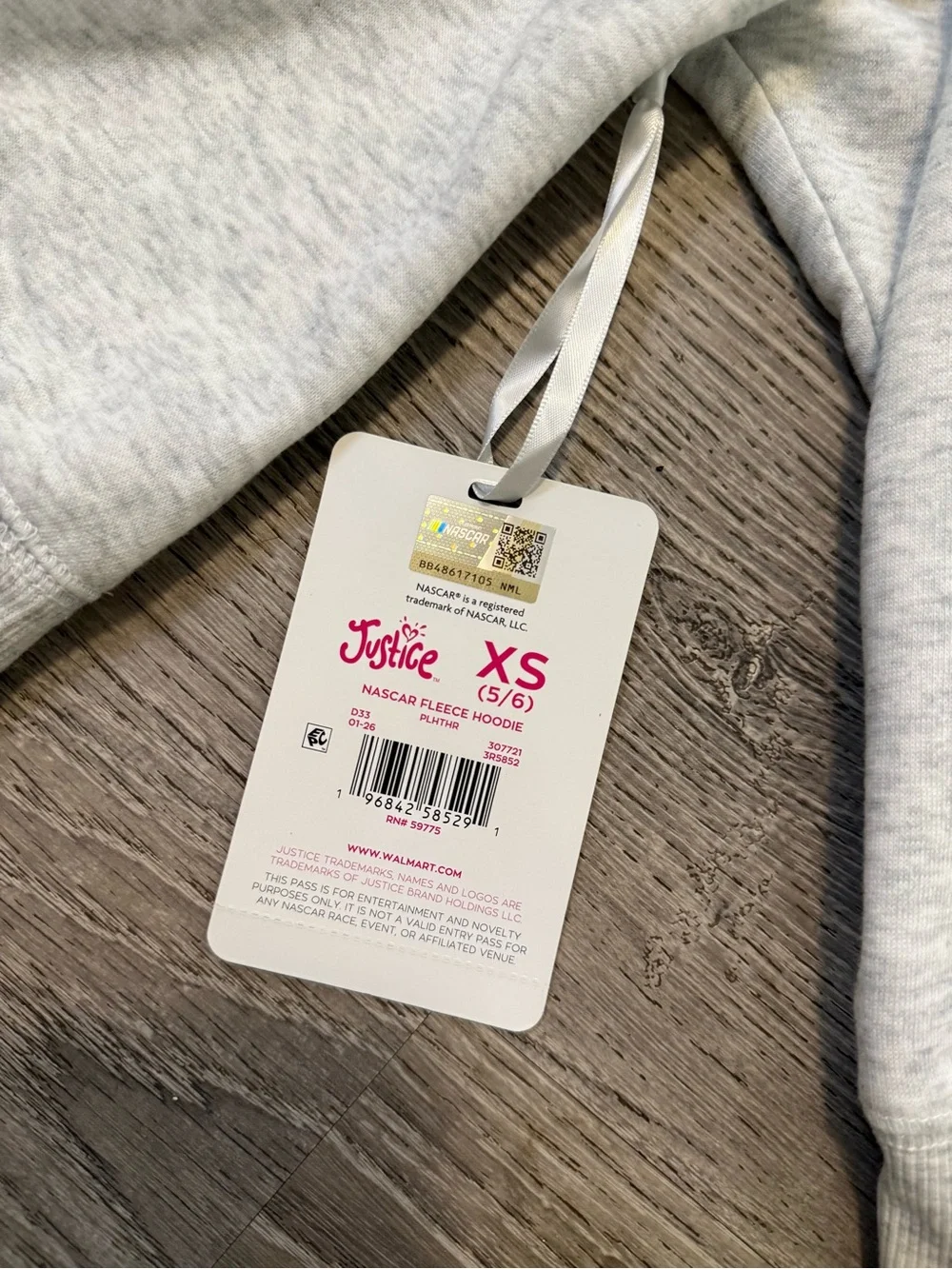 •JUSTICE• NASCAR HOODIE
